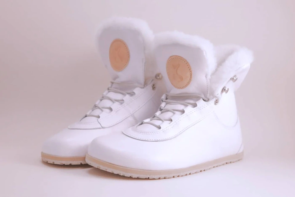 Jenon leather SNOWFLAKE WHITE