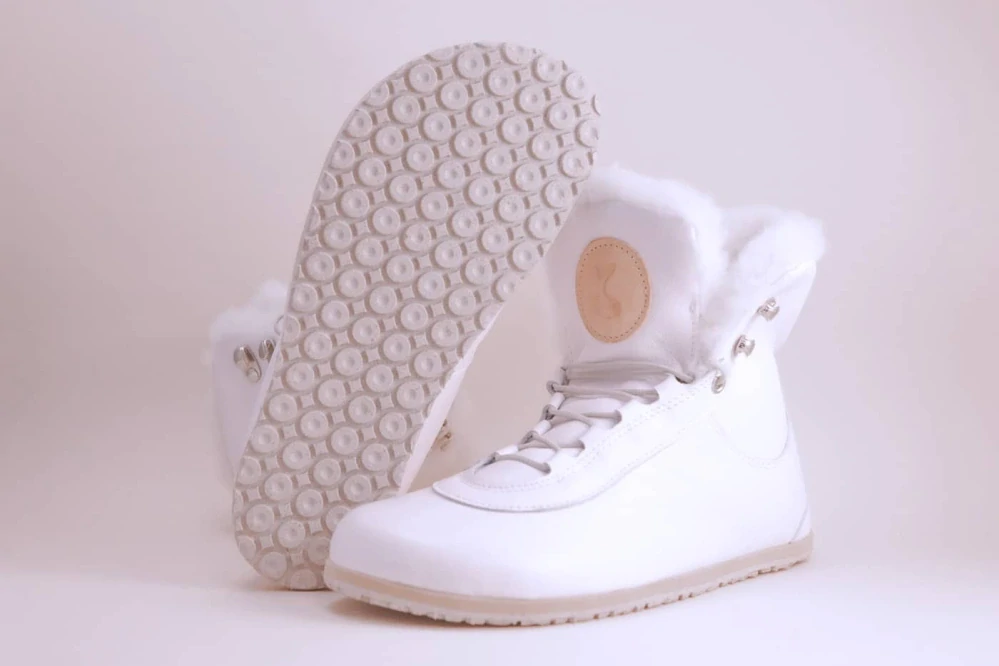 Jenon leather SNOWFLAKE WHITE