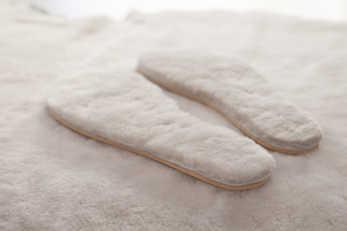 Sheepskin insole