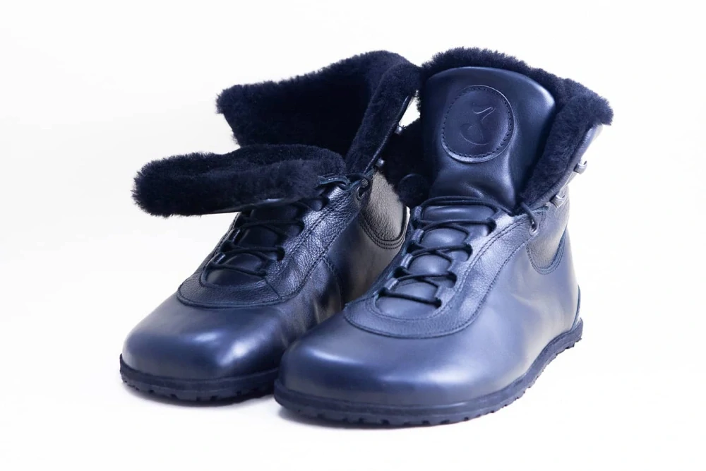 Jenon leather SNOWFLAKE BLACK