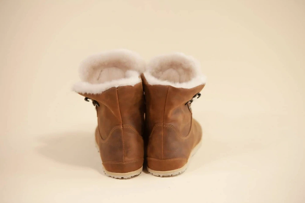 Jenon leather SNOWFLAKE BROWN