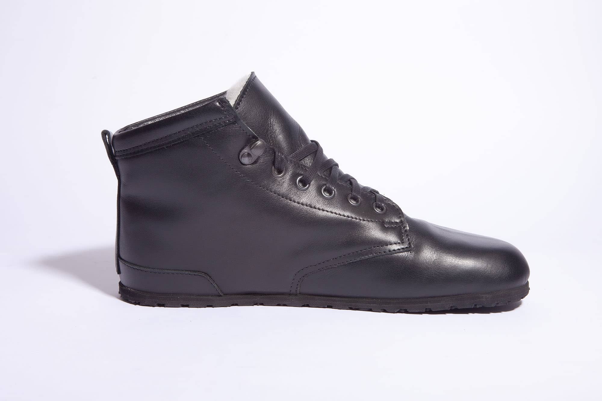 Jenon leather YEANS SNOW BLACK
