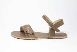 Barefoot sandals SANTORINI CHOCOLATE