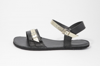 Barefoot sandals SANTORINI DARKGOLD